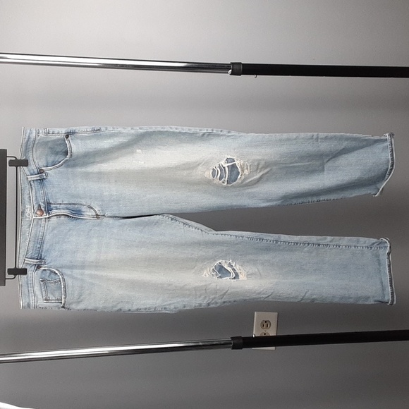 LOFT Light Blue Straight Leg Jeans - Picture 2 of 12